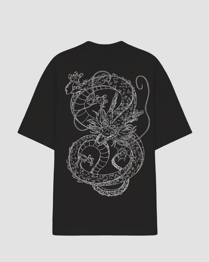 Oversized - DBSuper Shenron (Preto)